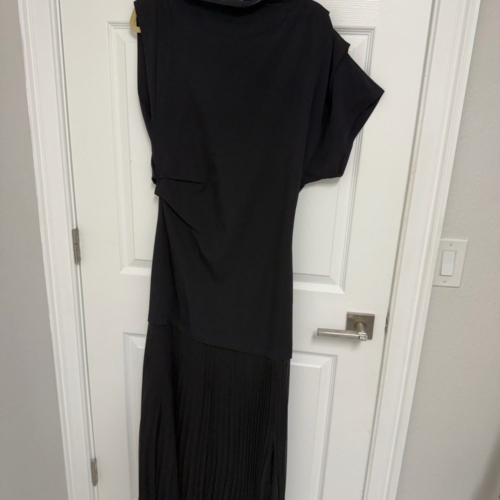 Zara Elegant Black Maxi Dress